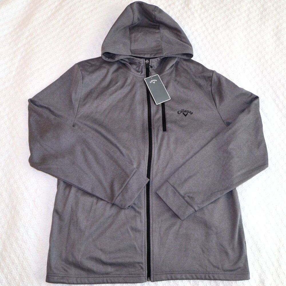 NWT Callaway Gray Jacket LARGE